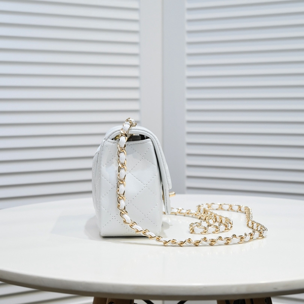 シャネルバッグ背面デザイン